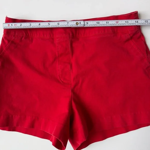 Women’s SPANX Red High-Rise Casual Shorts - Picture 4 of 5